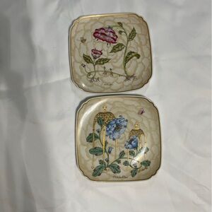 Vintage Hutschenreuther Plates Ole Winter Mother &Child.